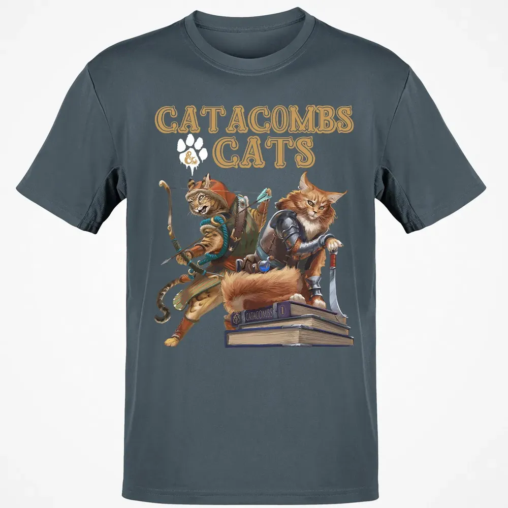 Catacombs And Cats Classic Unisex T-Shirt - 4