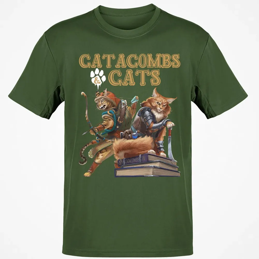 Catacombs And Cats Classic Unisex T-Shirt - 7