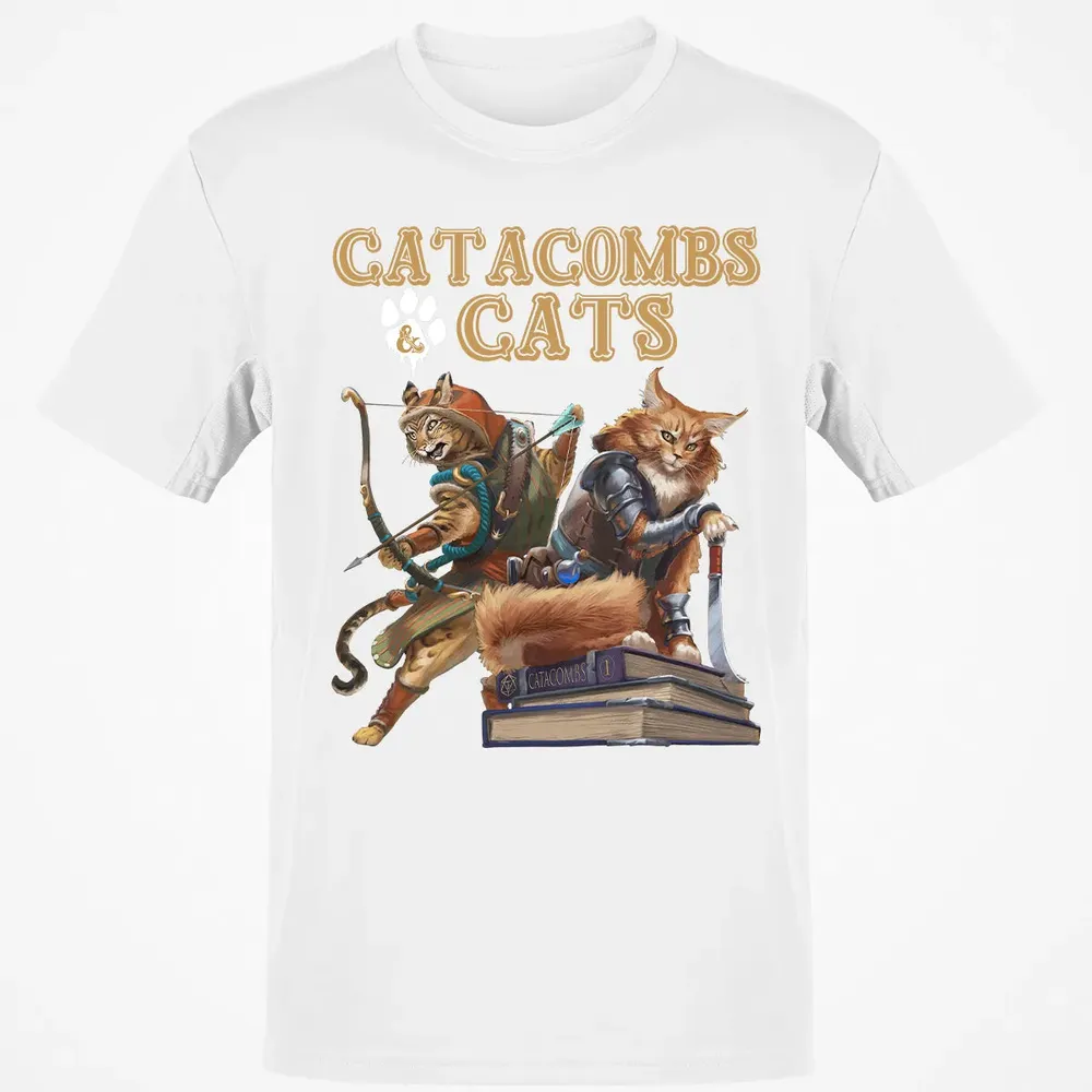 Catacombs And Cats Classic Unisex T-Shirt - 13