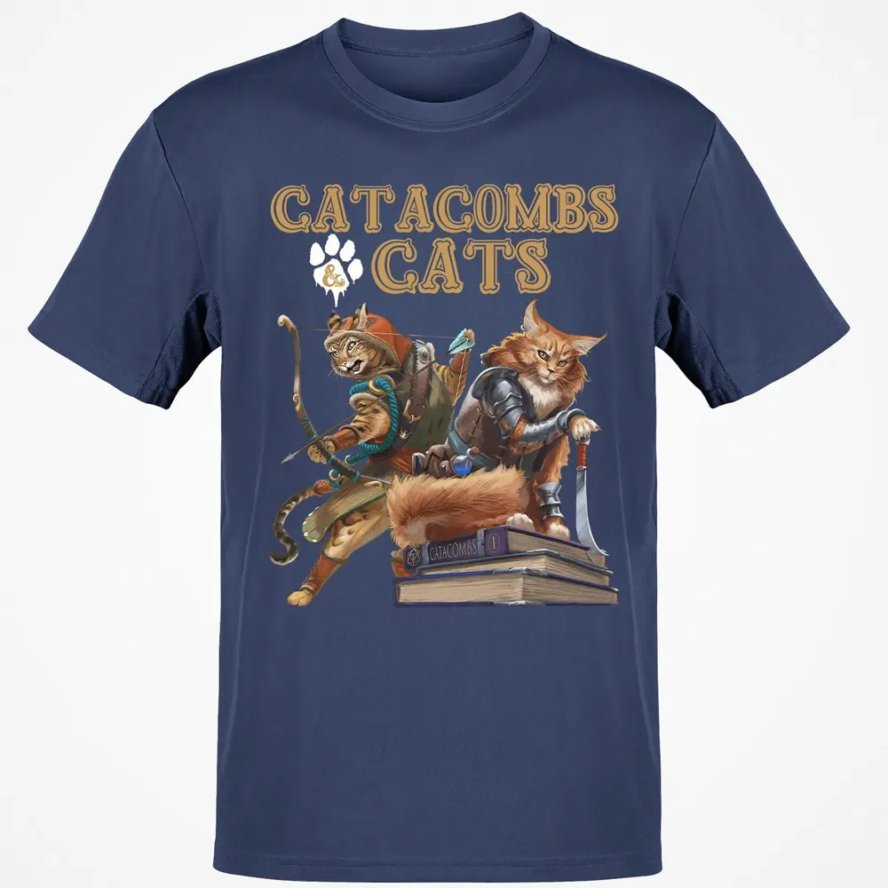 Catacombs And Cats Classic Unisex T-Shirt - 8