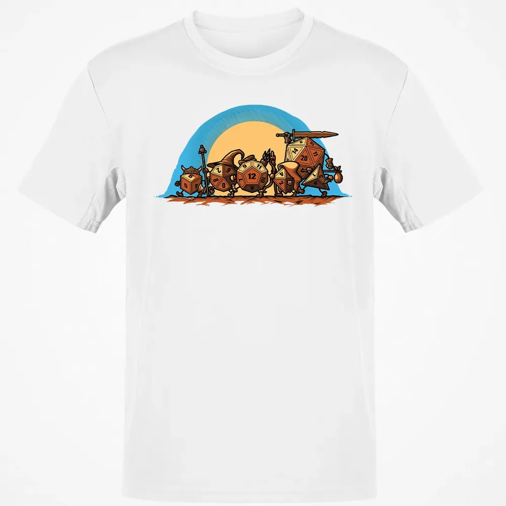 The Fellowship Of The Dice Classic Unisex T-Shirt - 13