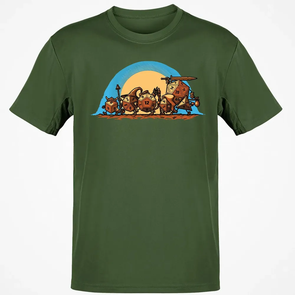 The Fellowship Of The Dice Classic Unisex T-Shirt - 7