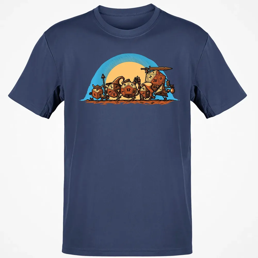 The Fellowship Of The Dice Classic Unisex T-Shirt - 8