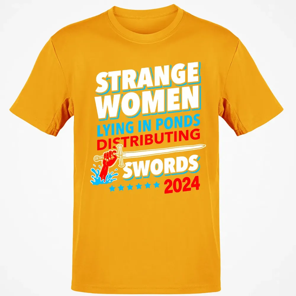 Strange women lying in ponds distributing swords 2024 Classic Unisex T-Shirt - 5