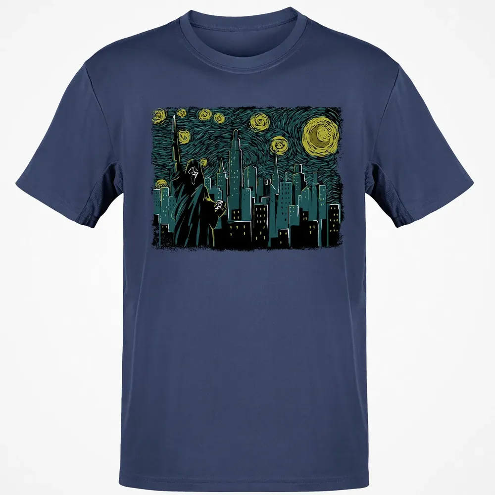 Starry Ghost Classic Unisex T-Shirt - 8
