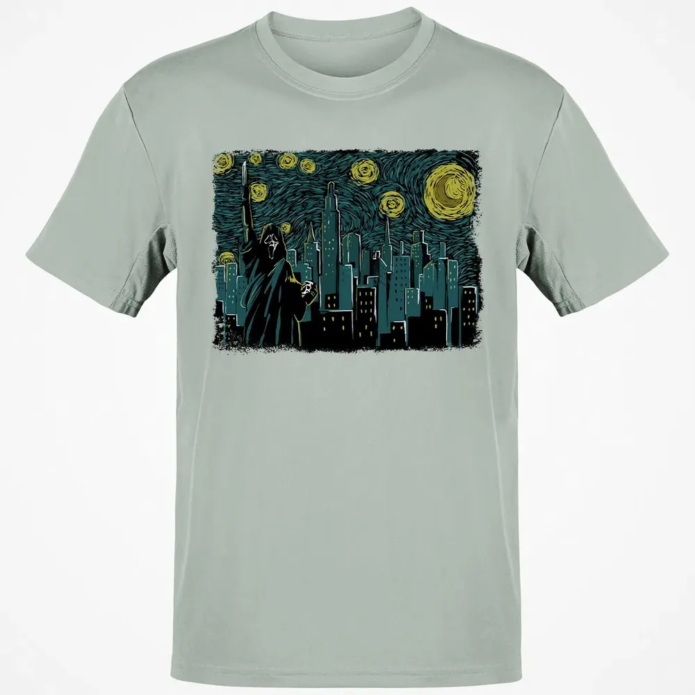 Starry Ghost Classic Unisex T-Shirt - 3