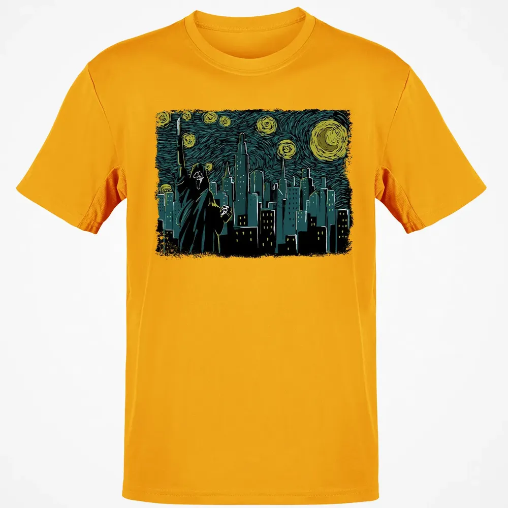 Starry Ghost Classic Unisex T-Shirt - 5