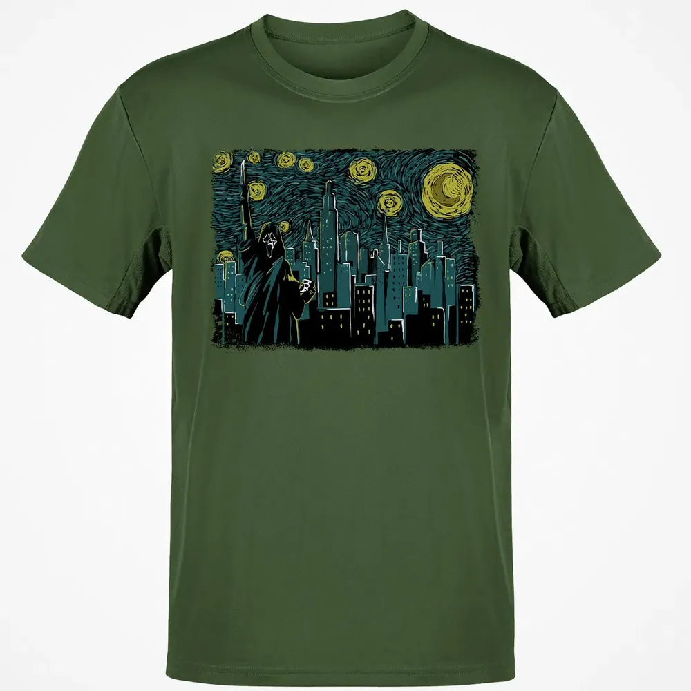 Starry Ghost Classic Unisex T-Shirt - 7