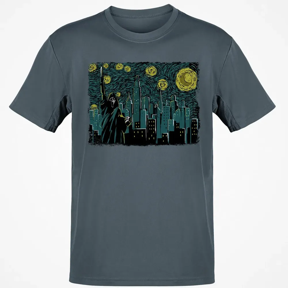 Starry Ghost Classic Unisex T-Shirt - 4