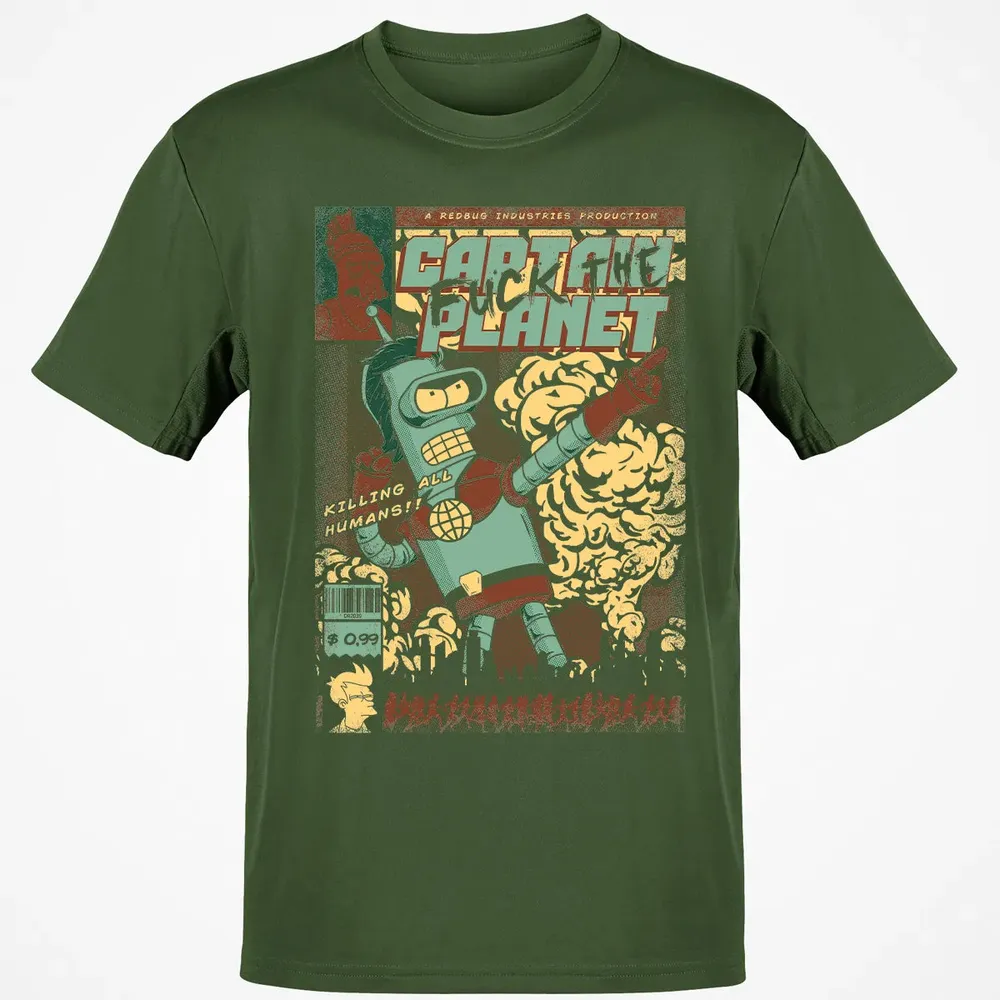Captain Planet Classic Unisex T-Shirt - 7