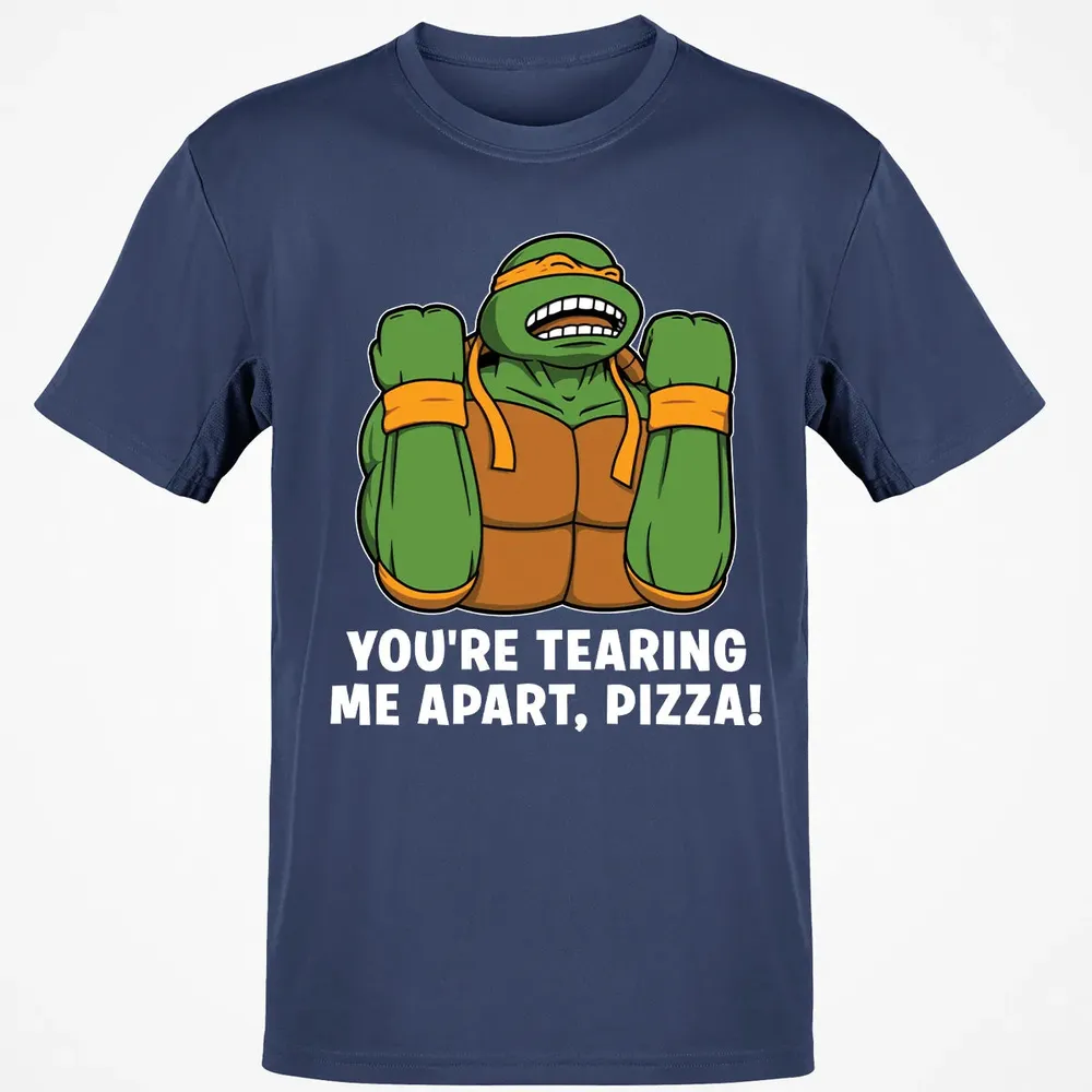 Tearing Me Apart Pizza Classic Unisex T-Shirt - 8