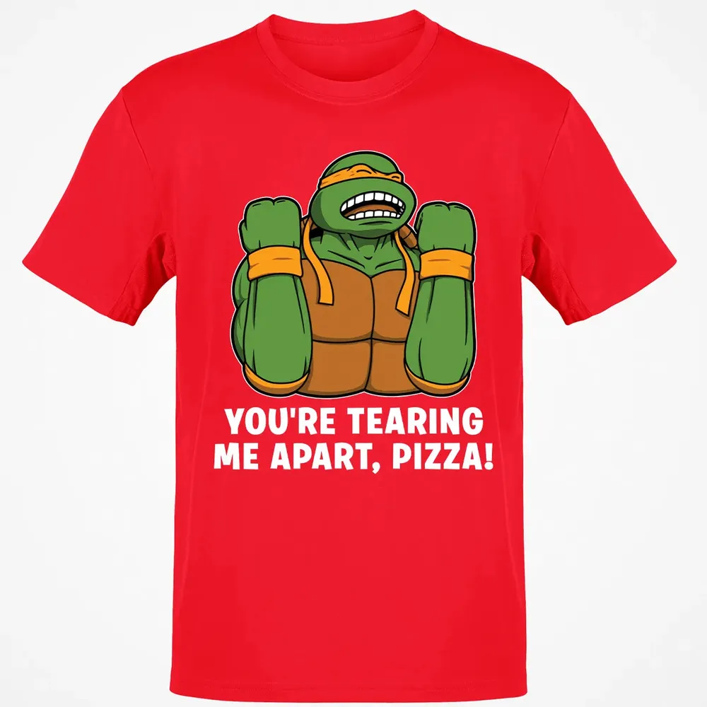 Tearing Me Apart Pizza Classic Unisex T-Shirt - 11