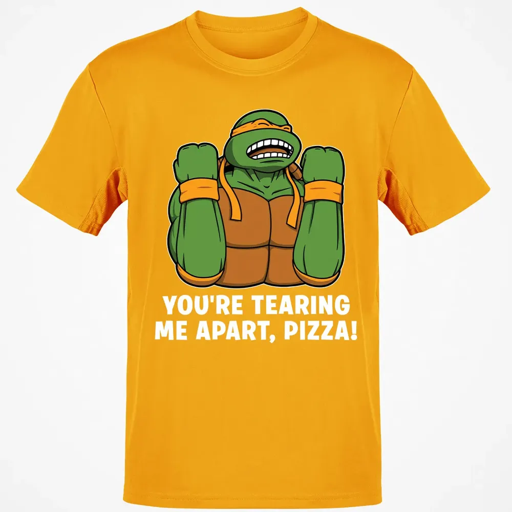 Tearing Me Apart Pizza Classic Unisex T-Shirt - 5