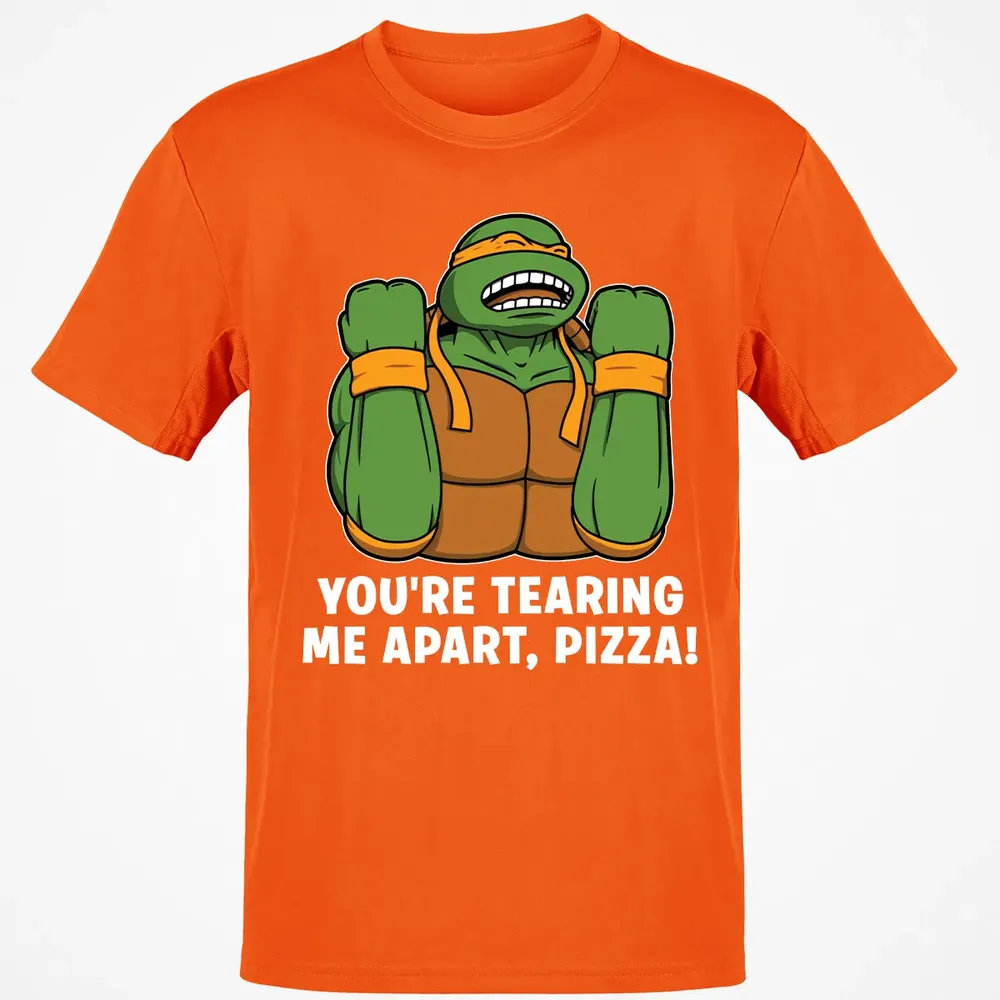 Tearing Me Apart Pizza Classic Unisex T-Shirt - 9