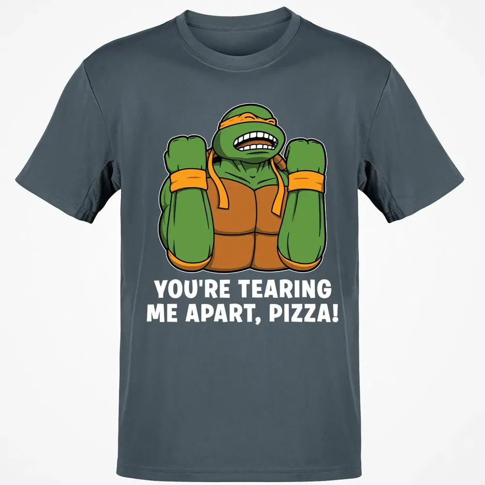 Tearing Me Apart Pizza Classic Unisex T-Shirt - 4