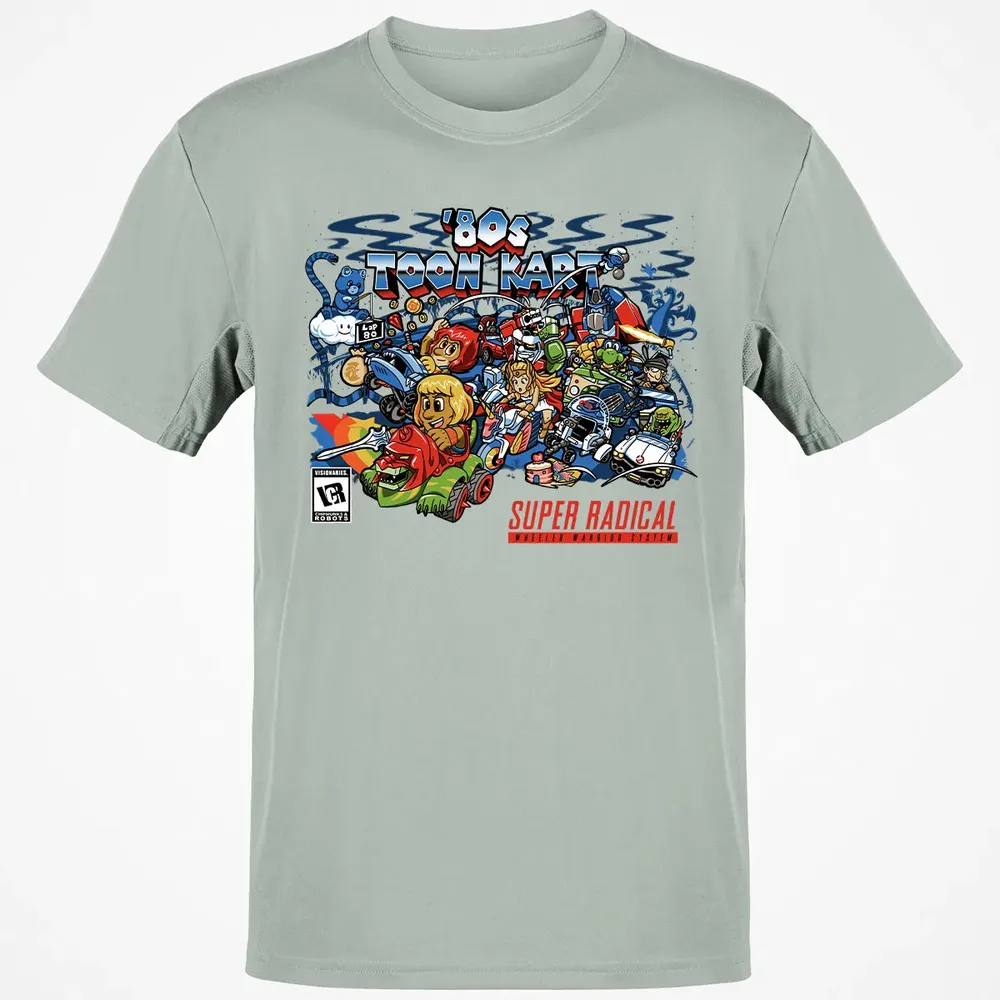 80s Toon Kart Classic Unisex T-Shirt - 3