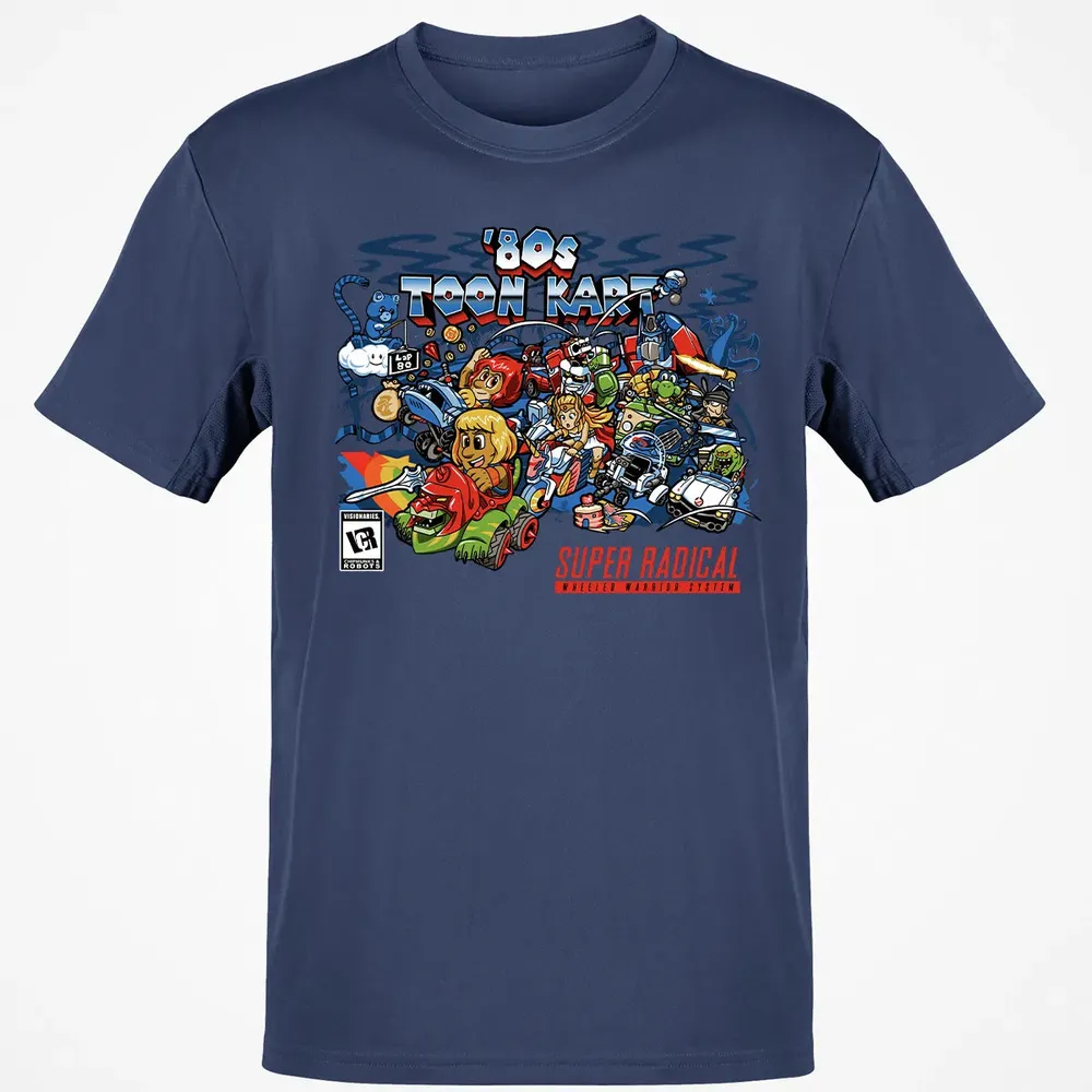 80s Toon Kart Classic Unisex T-Shirt - 8