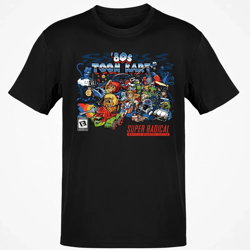 80s Toon Kart Classic Unisex T-Shirt - 2