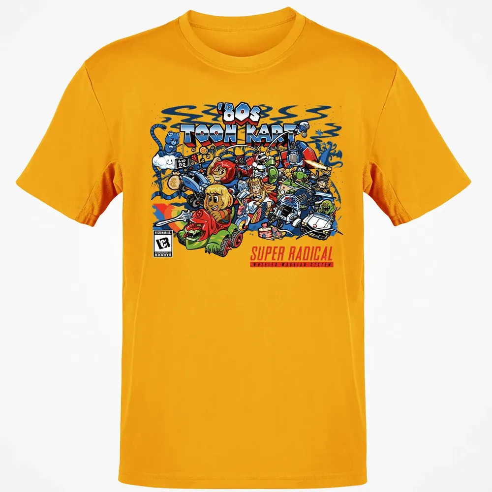 80s Toon Kart Classic Unisex T-Shirt - 5