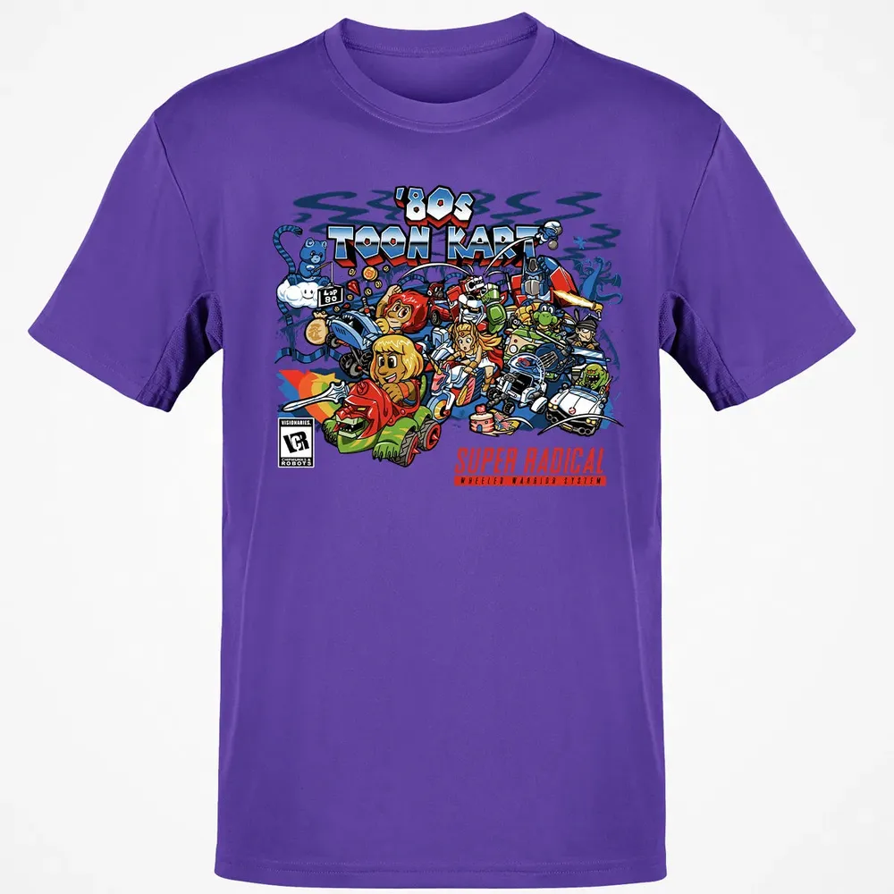 80s Toon Kart Classic Unisex T-Shirt - 10