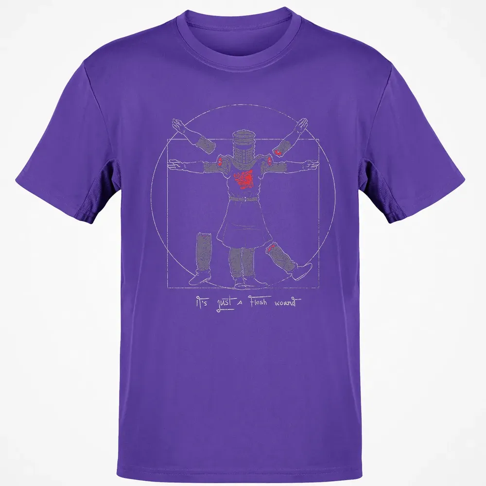 Vitruvian Knight Classic Unisex T-Shirt - 10