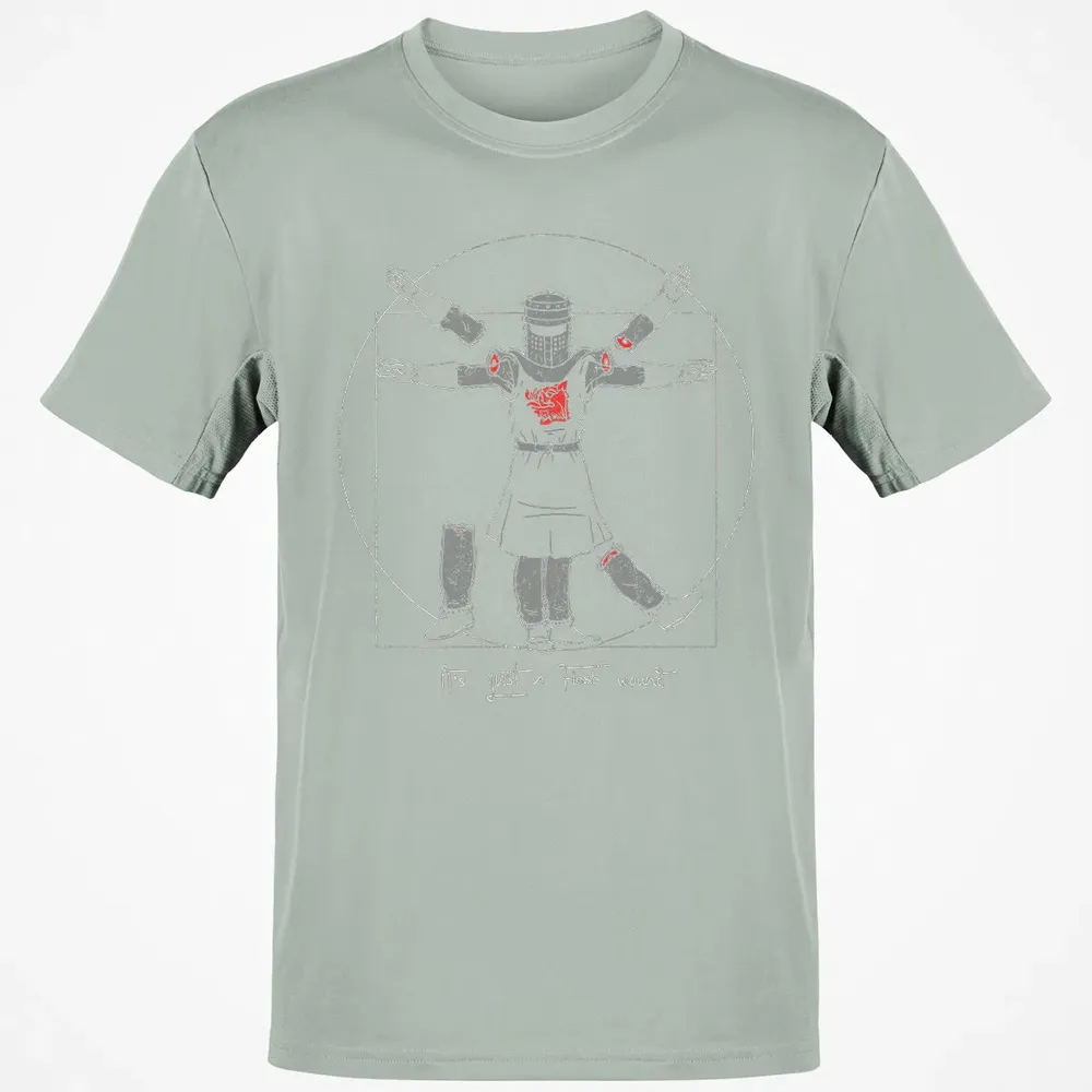 Vitruvian Knight Classic Unisex T-Shirt - 3