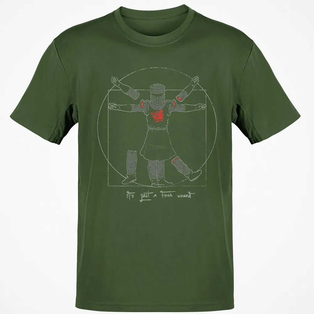 Vitruvian Knight Classic Unisex T-Shirt - 7