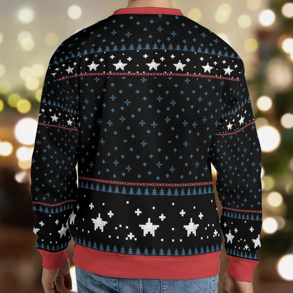 Christmas Movie Die Hard Ugly Christmas Sweatshirt - 2