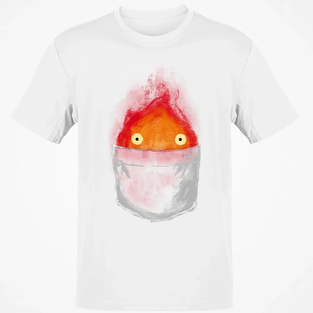 Calcifer in pocket Classic Unisex T-Shirt - 13