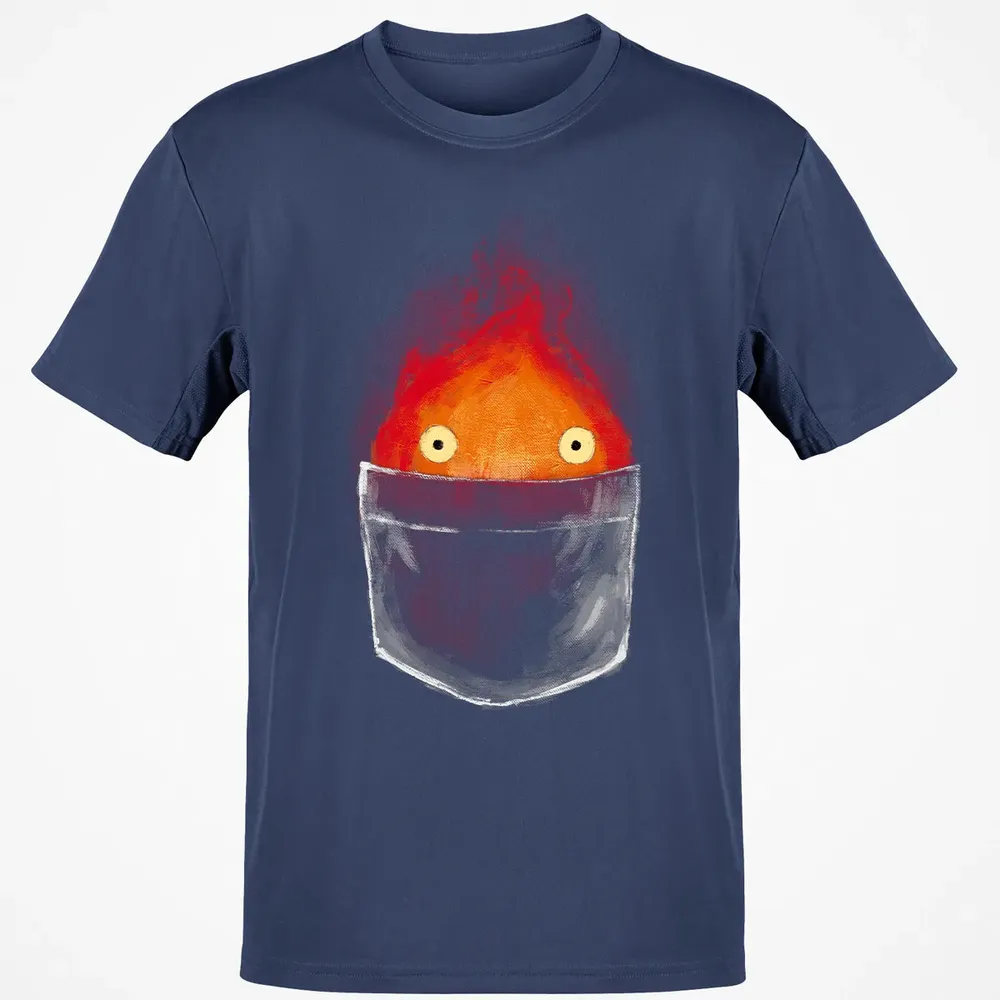 Calcifer in pocket Classic Unisex T-Shirt - 8