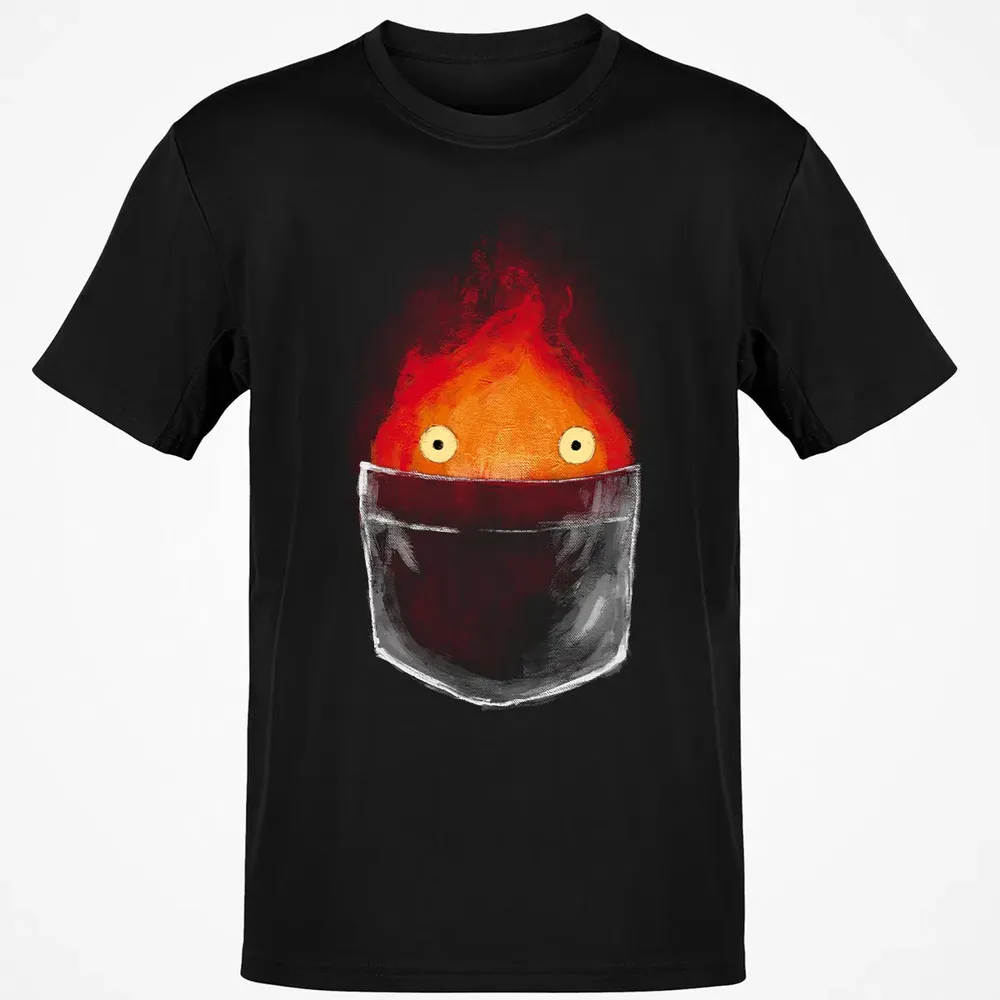 Calcifer in pocket Classic Unisex T-Shirt - 2