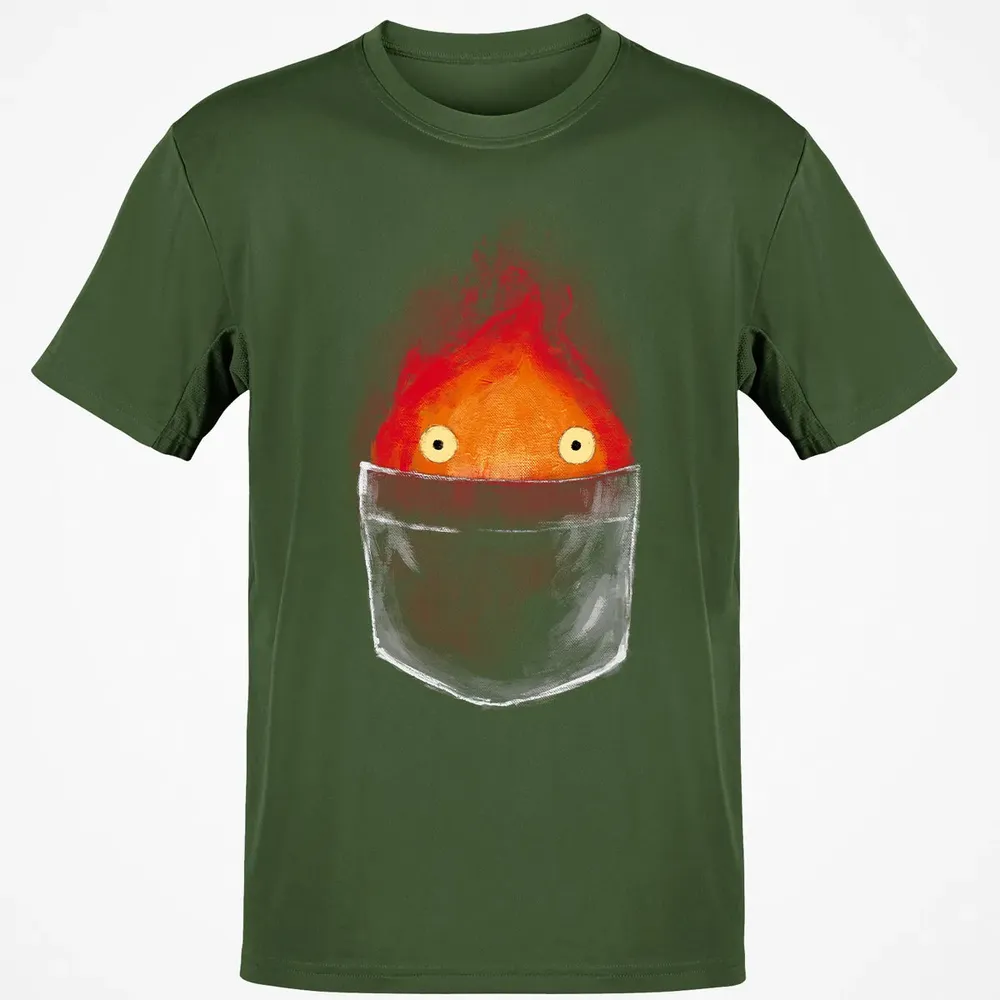 Calcifer in pocket Classic Unisex T-Shirt - 7