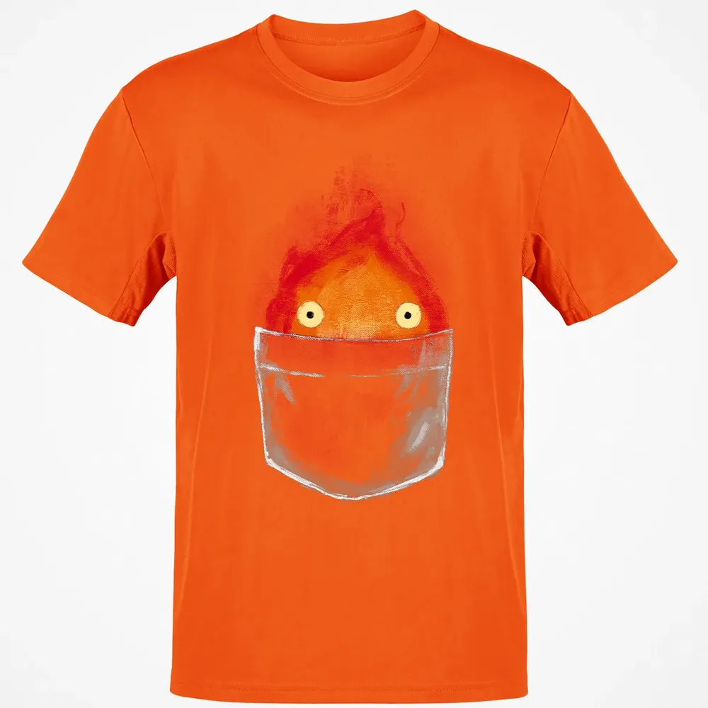 Calcifer in pocket Classic Unisex T-Shirt - 9