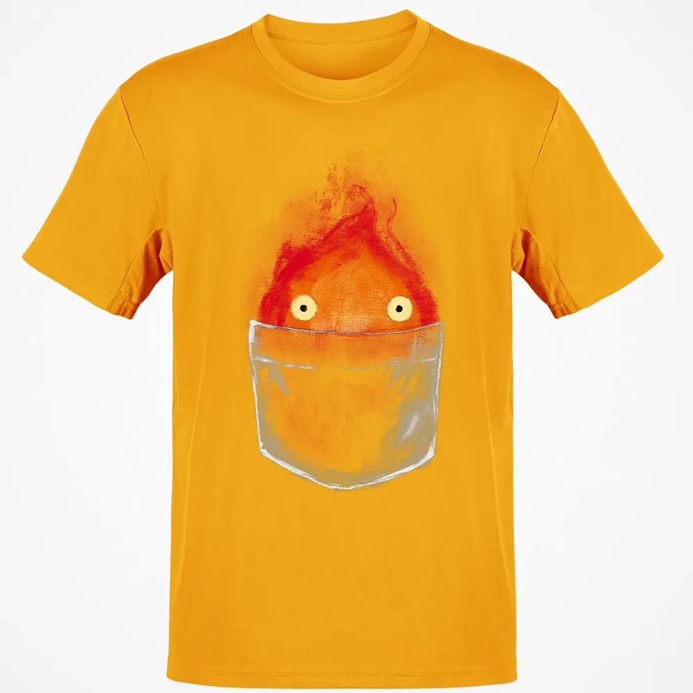 Calcifer in pocket Classic Unisex T-Shirt - 5