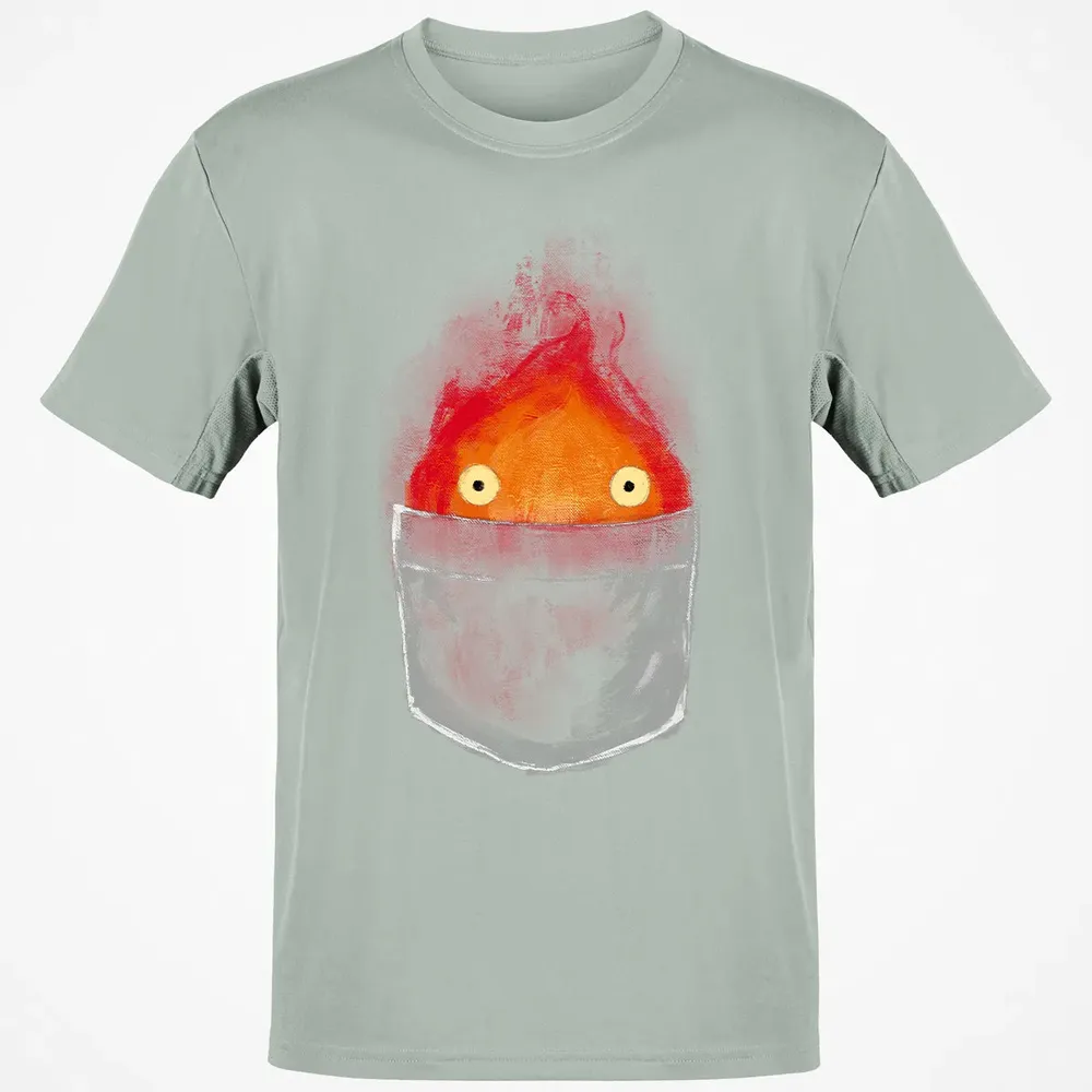 Calcifer in pocket Classic Unisex T-Shirt - 3