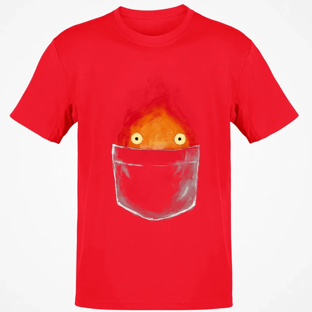 Calcifer in pocket Classic Unisex T-Shirt - 11