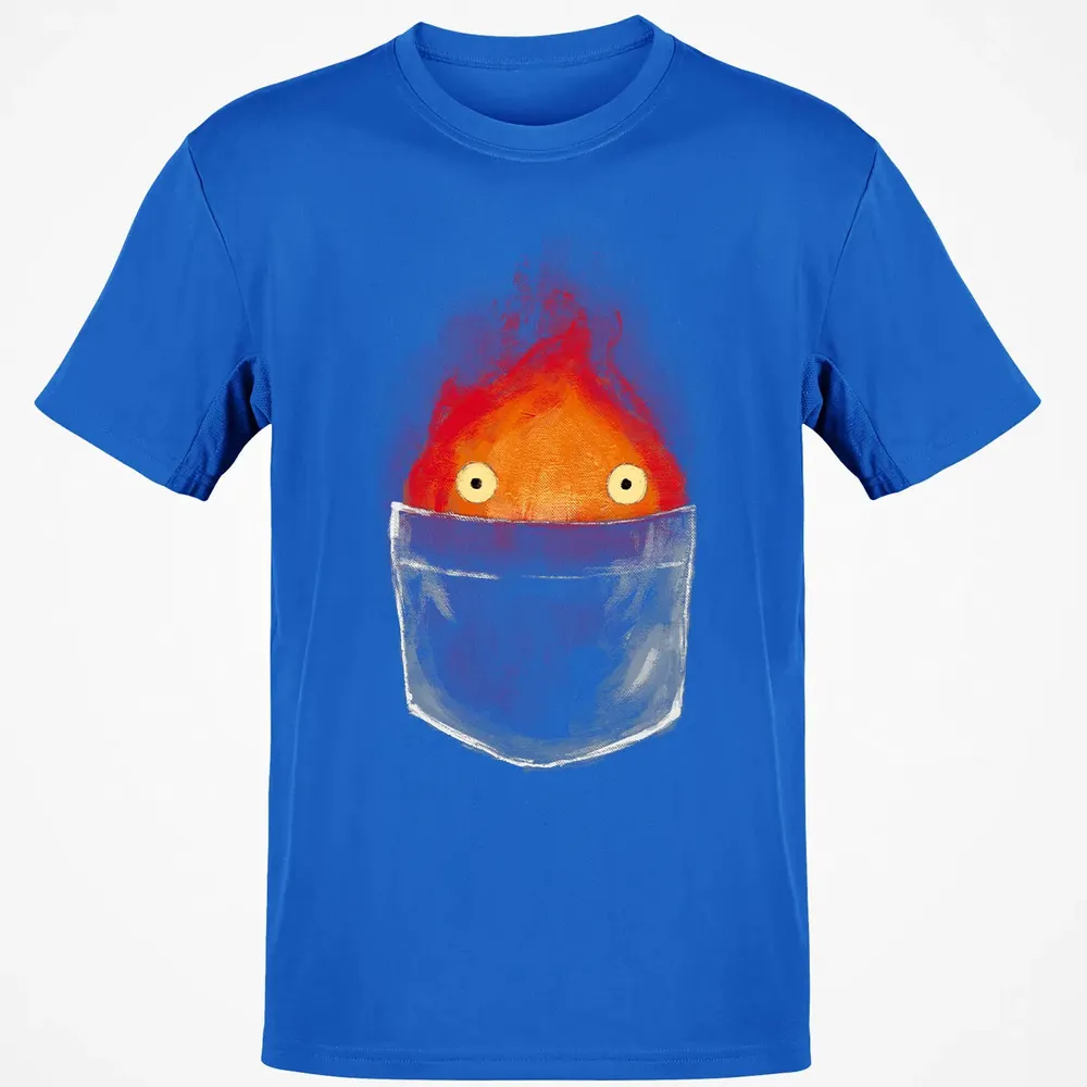 Calcifer in pocket Classic Unisex T-Shirt - 12