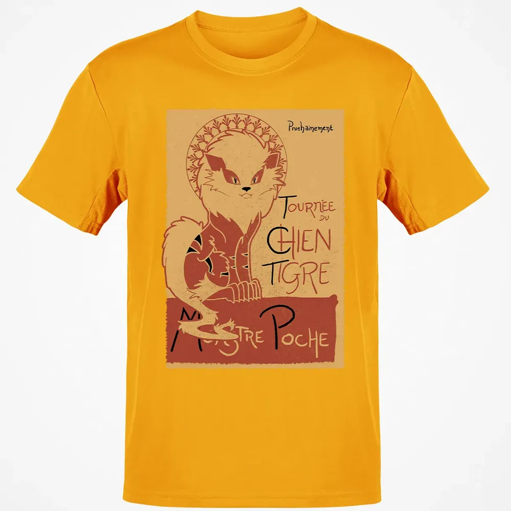 Tournee Du Chien Tigre Classic Unisex T-Shirt - 5