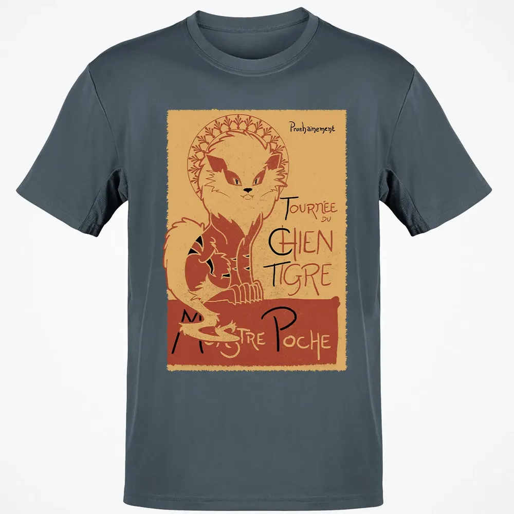 Tournee Du Chien Tigre Classic Unisex T-Shirt - 4
