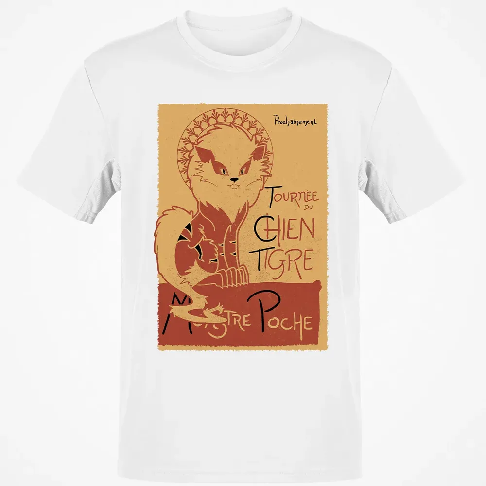 Tournee Du Chien Tigre Classic Unisex T-Shirt - 13