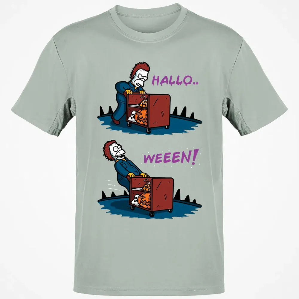 Halloâ€¦ween Classic Unisex T-Shirt - 3