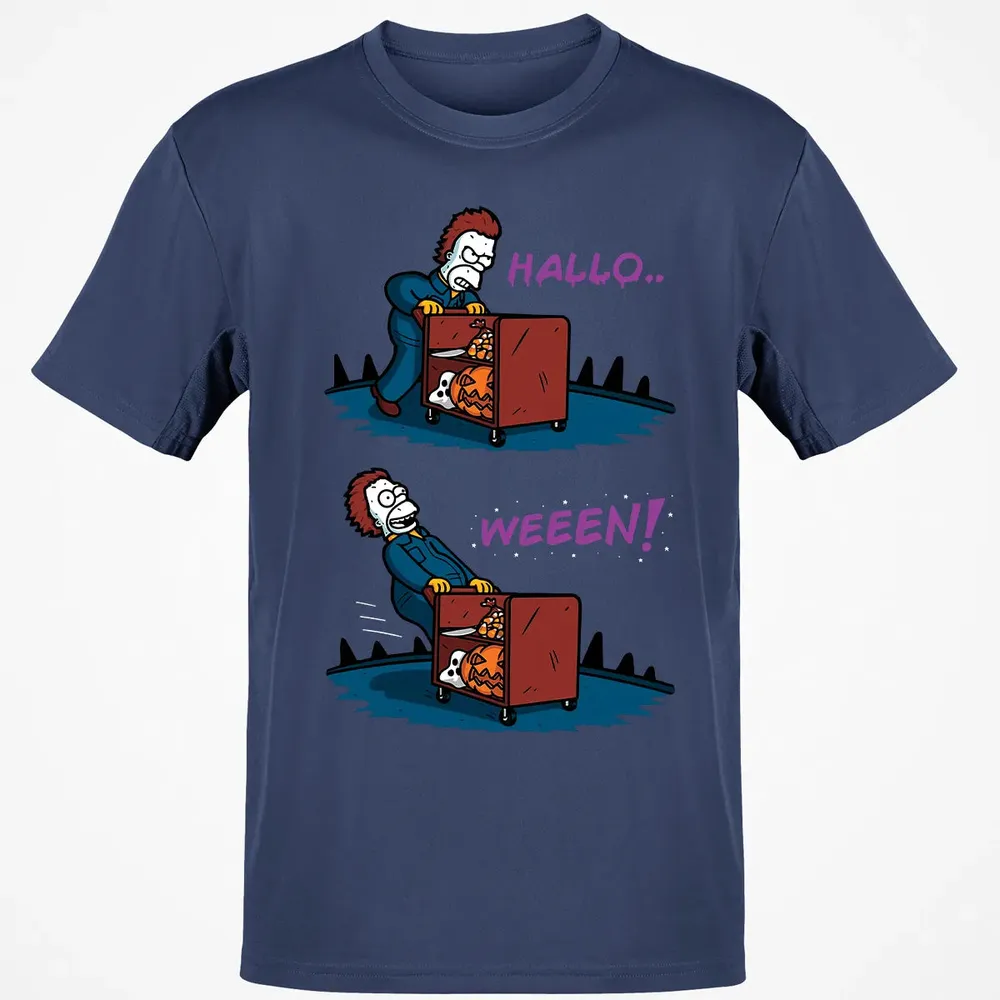 Halloâ€¦ween Classic Unisex T-Shirt - 8