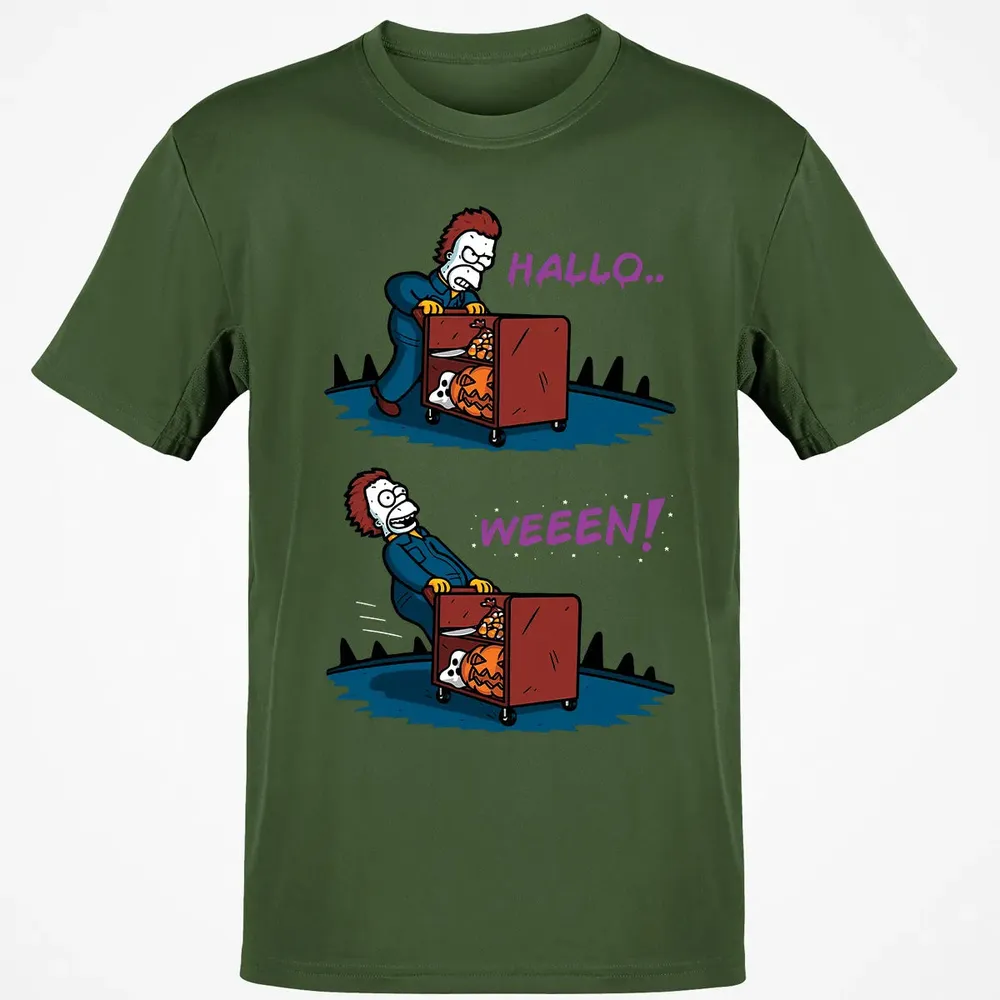 Halloâ€¦ween Classic Unisex T-Shirt - 7