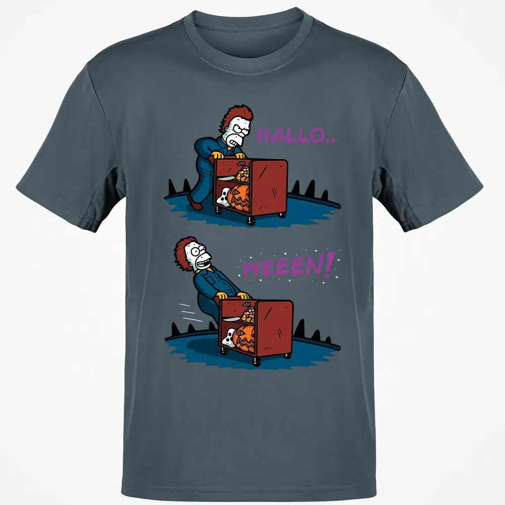 Halloâ€¦ween Classic Unisex T-Shirt - 4