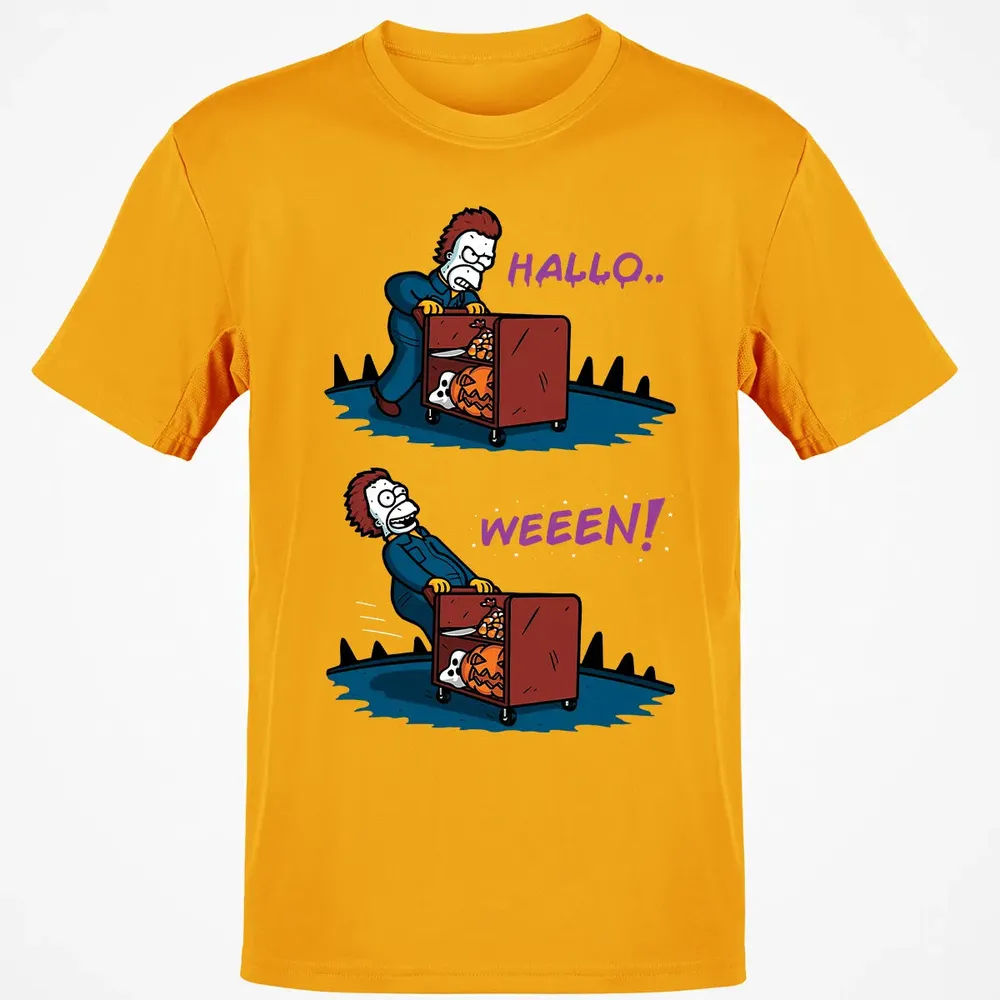 Halloâ€¦ween Classic Unisex T-Shirt - 5