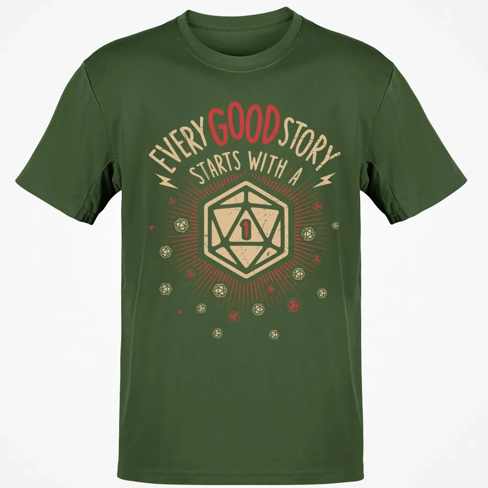 Good Story Starts With A 1 Classic Unisex T-Shirt - 7