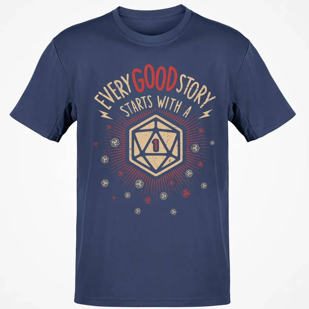 Good Story Starts With A 1 Classic Unisex T-Shirt - 8