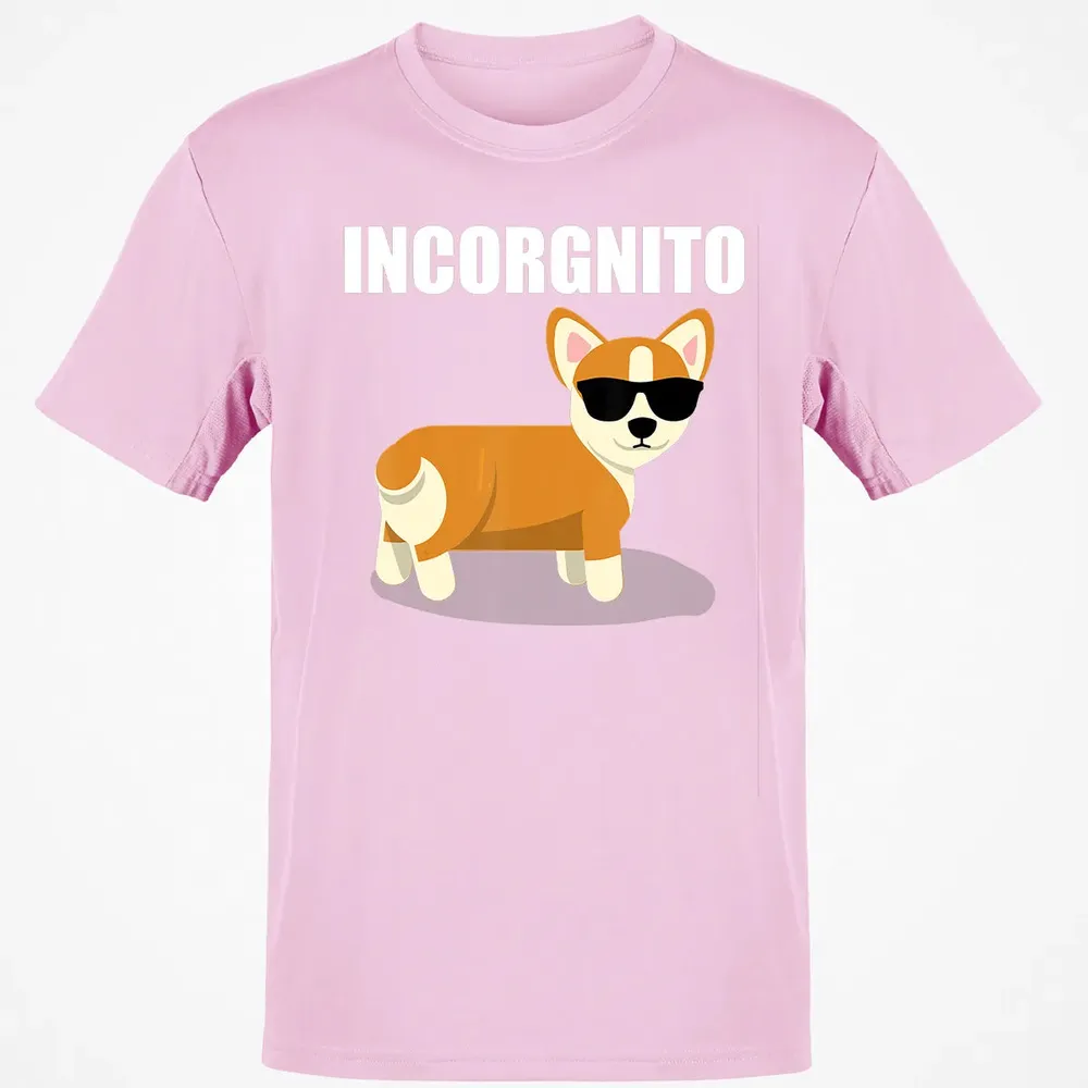 Vintage Incorgnito   Funny Corgi Lover  Gift Classic Unisex T-Shirt - 6