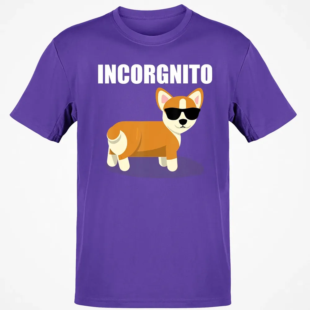 Vintage Incorgnito   Funny Corgi Lover  Gift Classic Unisex T-Shirt - 10