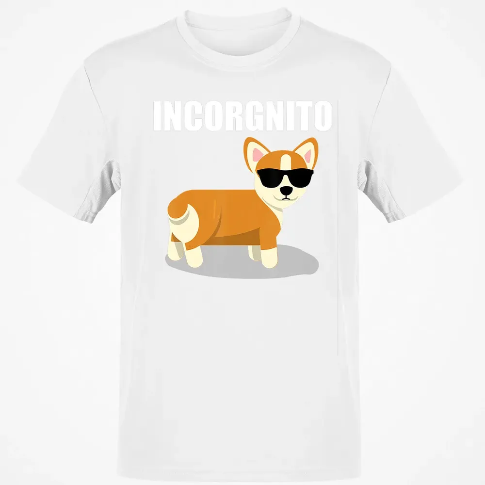 Vintage Incorgnito   Funny Corgi Lover  Gift Classic Unisex T-Shirt - 13
